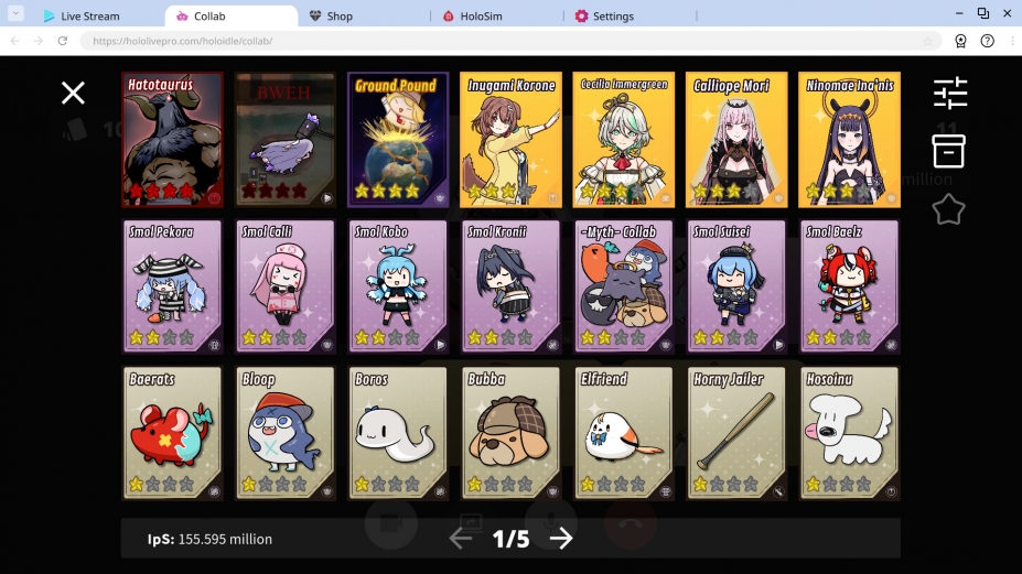 《Holoidle》游戏截图