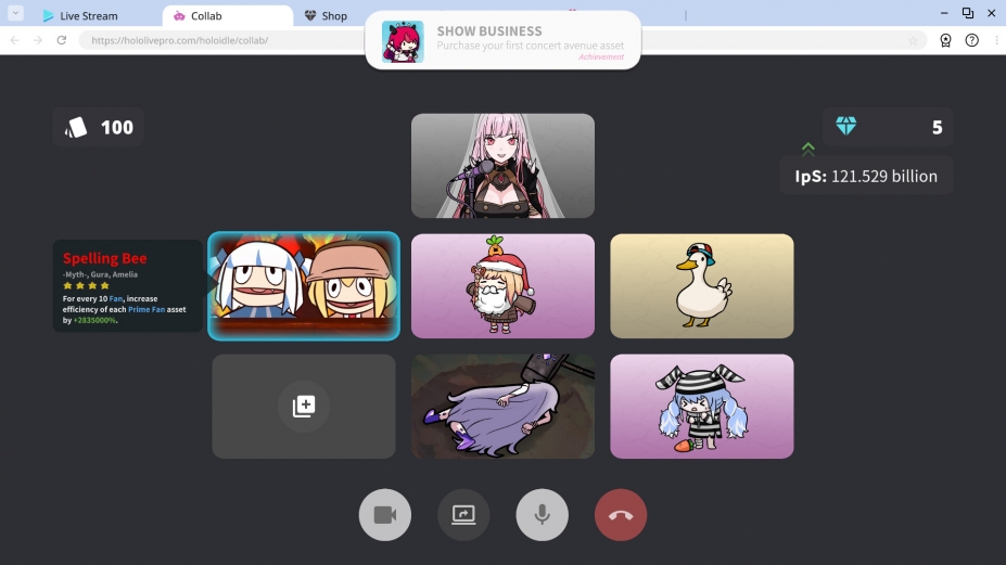 《Holoidle》游戏截图