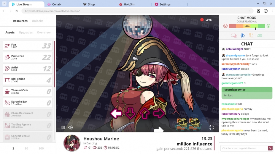 《Holoidle》游戏截图