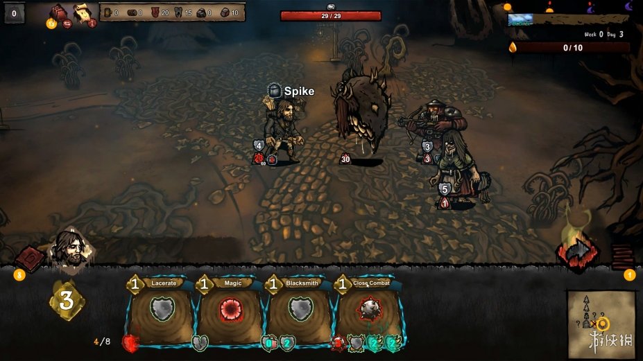 《铁轨与墓穴》游戏截图