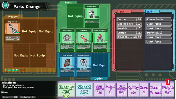 《ロボット少女は夢を見るRobotBattleChampionship》游戏截图