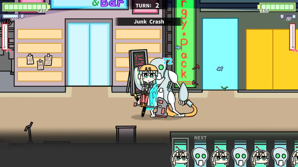 《ロボット少女は夢を見るRobotBattleChampionship》游戏截图