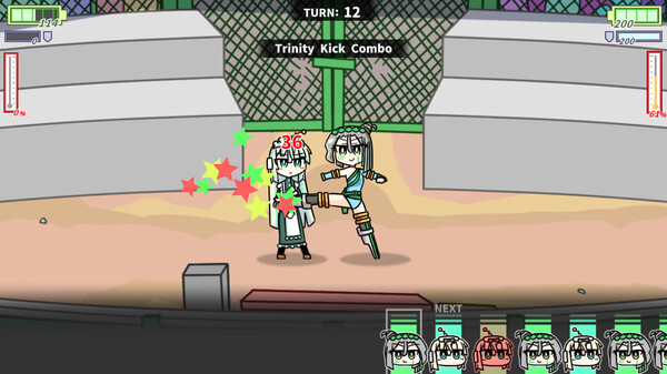 《ロボット少女は夢を見るRobotBattleChampionship》游戏截图