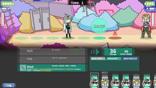 《ロボット少女は夢を見るRobotBattleChampionship》游戏截图