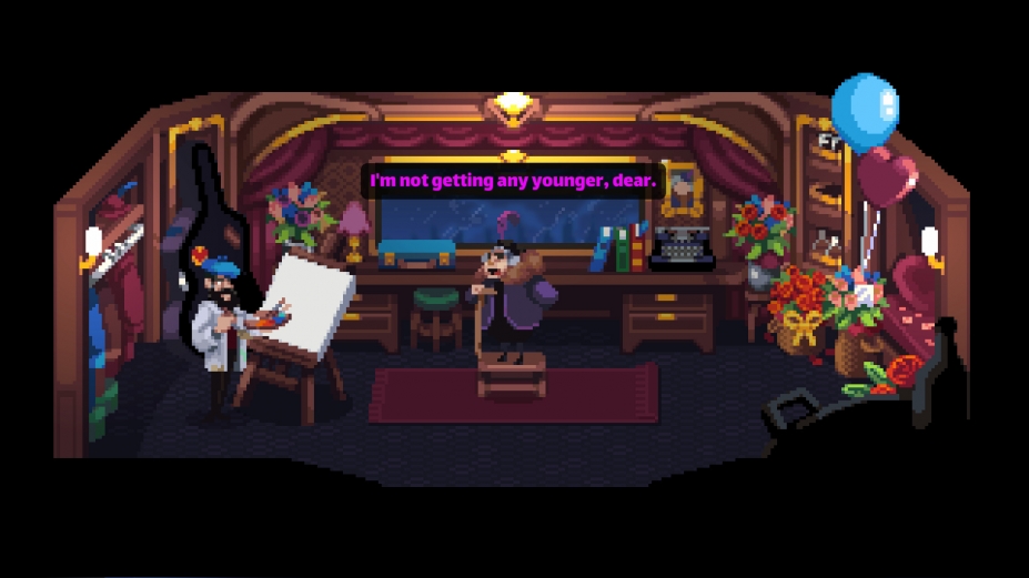 《列车之上》游戏截图