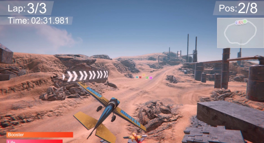 《自由空战竞速》游戏截图