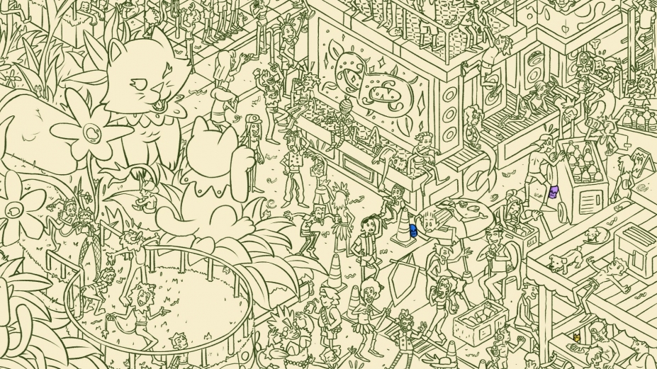 《隐藏在里约热内卢的猫》游戏截图