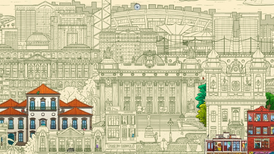 《隐藏在里约热内卢的猫》游戏截图