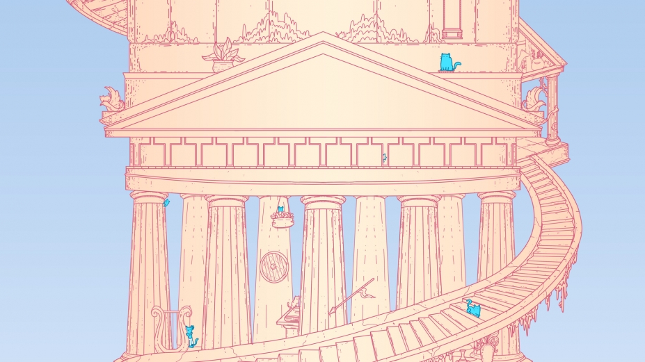 《满是猫的塔》游戏截图