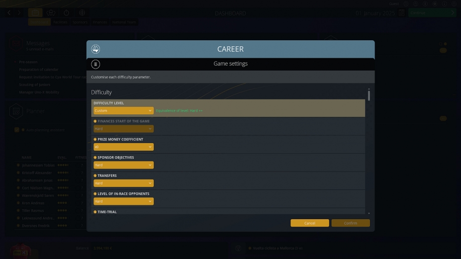《Pro Cycling Manager 25》游戏截图