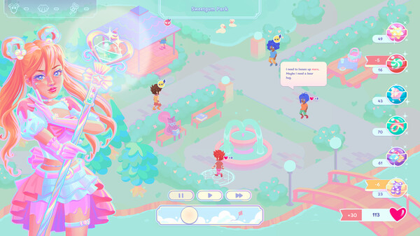 《太甜了!治愈守护者》游戏截图