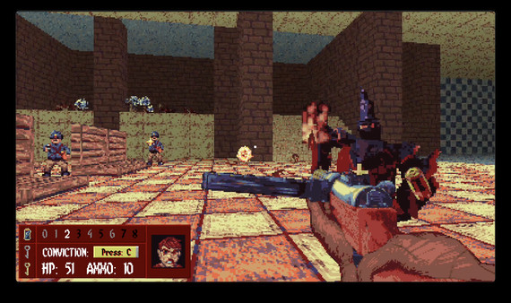 《只有铅才能阻止他们》游戏截图