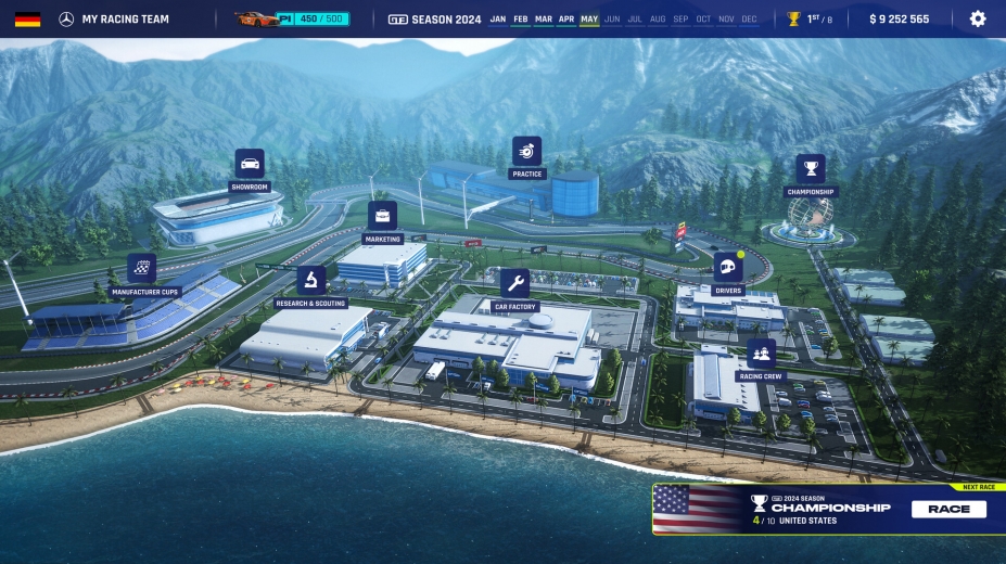 《GT赛车经理》游戏截图