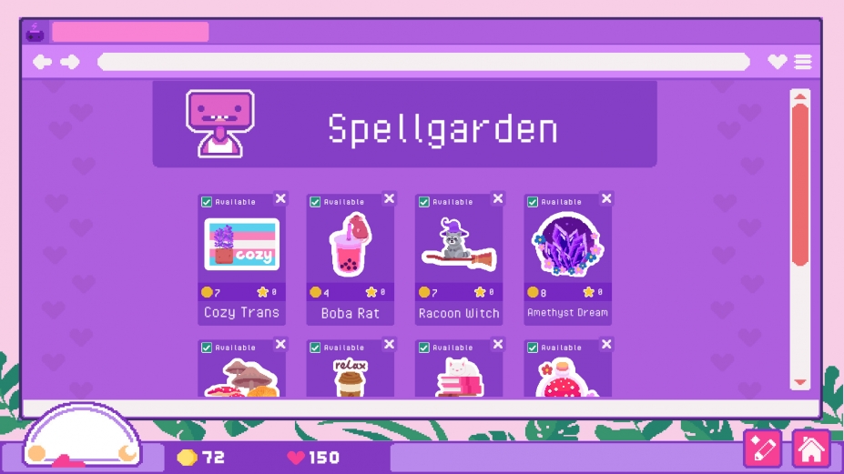 《小小贴纸铺》游戏截图