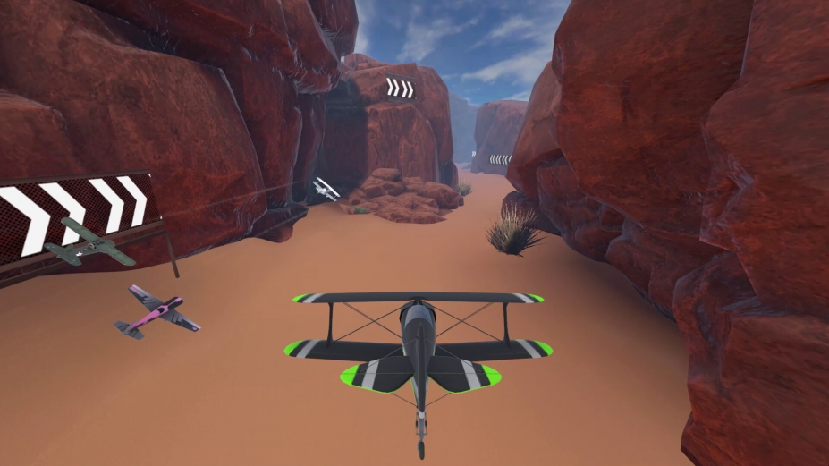 《飞机竞速锦标赛》游戏截图