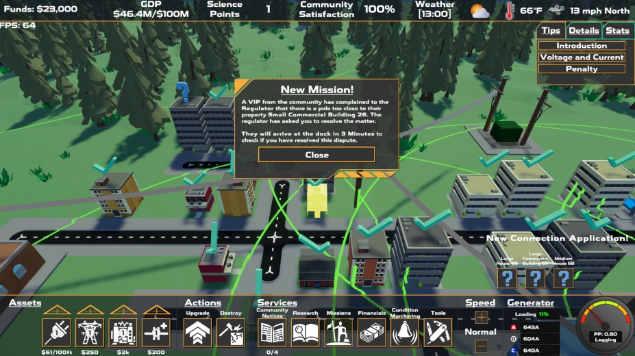 《电网大亨》游戏截图