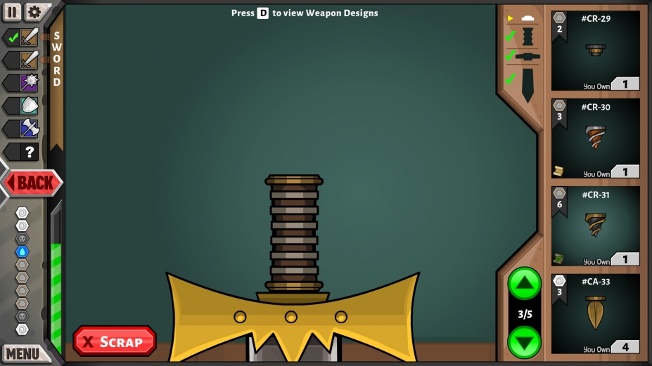 《杰克铁匠：武器与勇士》游戏截图