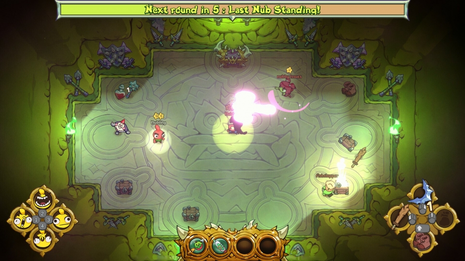 《呆呆大乱斗》游戏截图