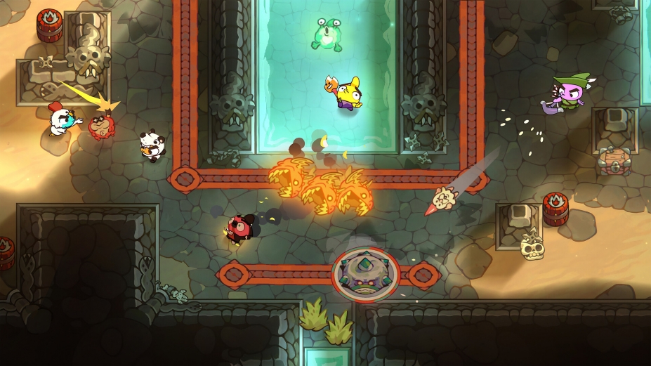 《呆呆大乱斗》游戏截图