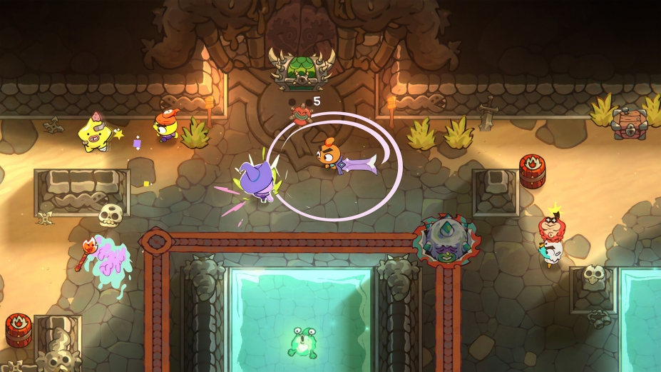 《呆呆大乱斗》游戏截图