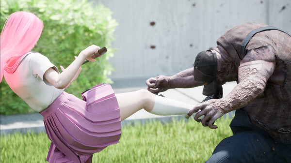 《美少女大战僵尸》游戏截图