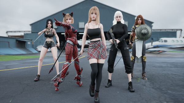 《美少女大战僵尸》游戏截图