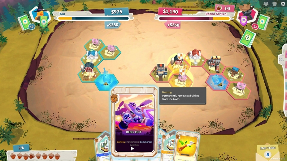 《萌兽镇：建城卡斗》游戏截图