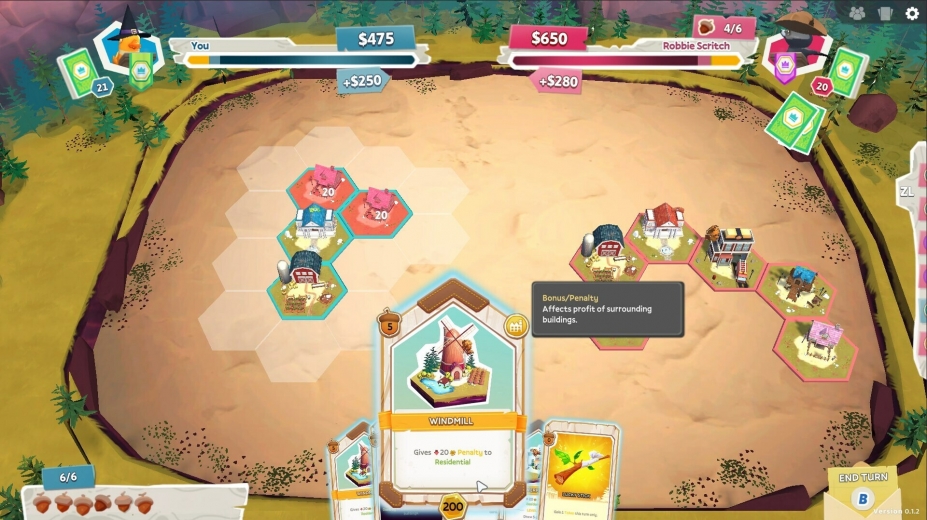 《萌兽镇：建城卡斗》游戏截图