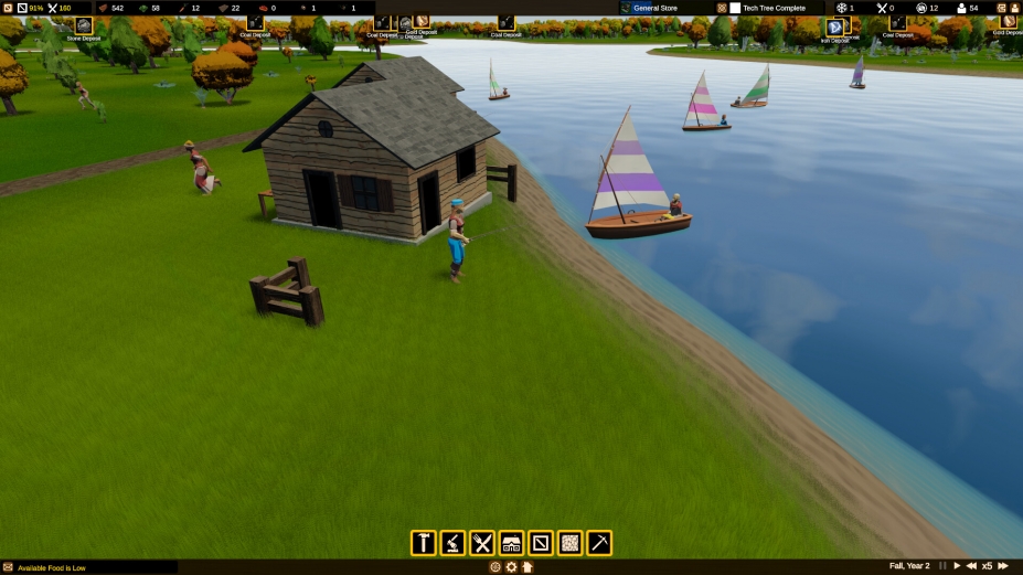 《原木：城镇建设游戏》游戏截图