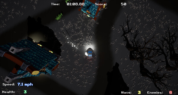 《Polycar闪电战》游戏截图