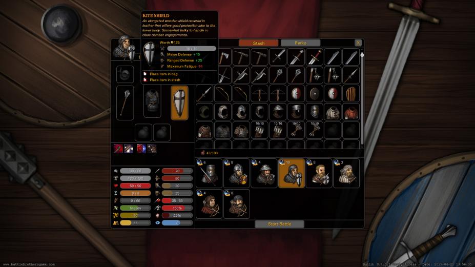 《战场兄弟》游戏截图