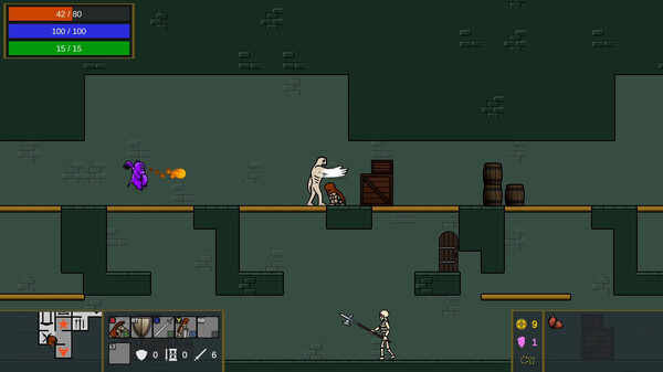 《永不复返的骑士》游戏截图