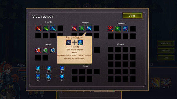 《英雄的追求》游戏截图