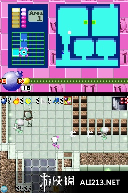 《炸弹人传说DS》NDS截图