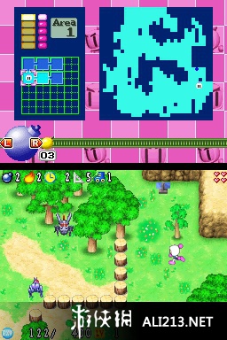 《炸弹人传说DS》NDS截图