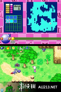 《炸弹人传说DS》NDS截图