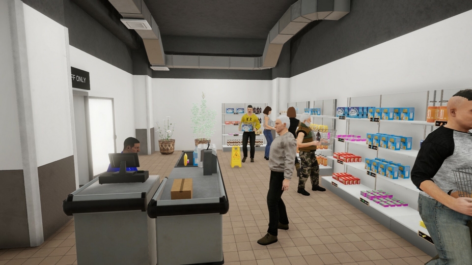 《商店模拟器：超市》游戏截图