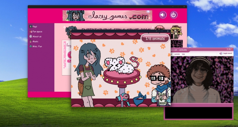 《莱西的Flash游戏》游戏截图