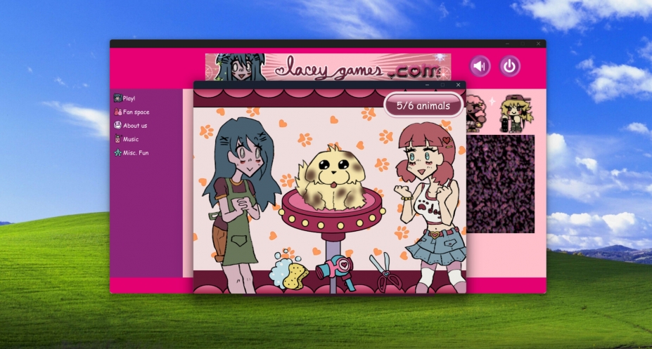 《莱西的Flash游戏》游戏截图