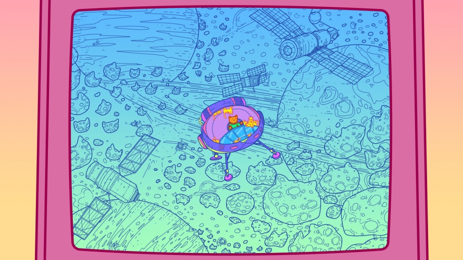 《电玩街机满是猫》游戏截图