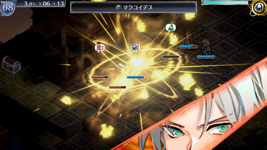 《佣兵传说：围绕银狼与巫女旋转的七星》游戏截图