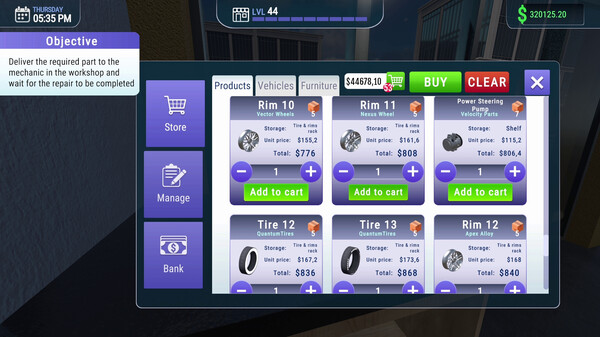 《汽车机械车间模拟器》游戏截图