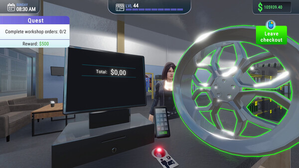 《汽车机械车间模拟器》游戏截图