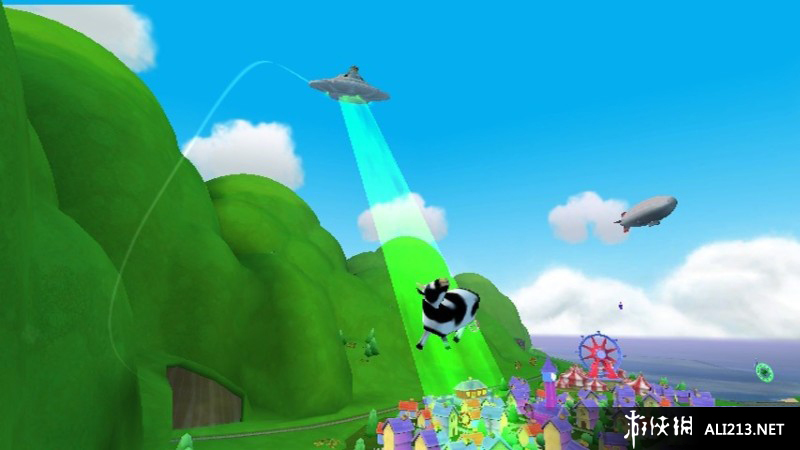 《小子历险记 天空上尉》WII截图