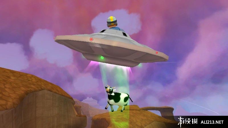 《小子历险记 天空上尉》WII截图