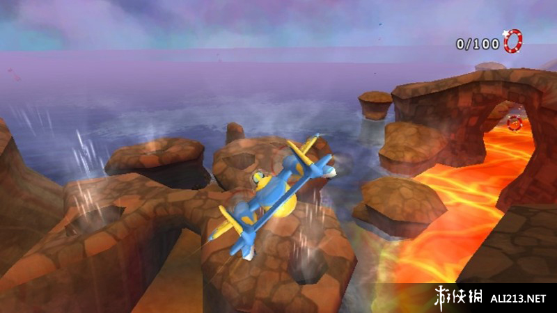 《小子历险记 天空上尉》WII截图