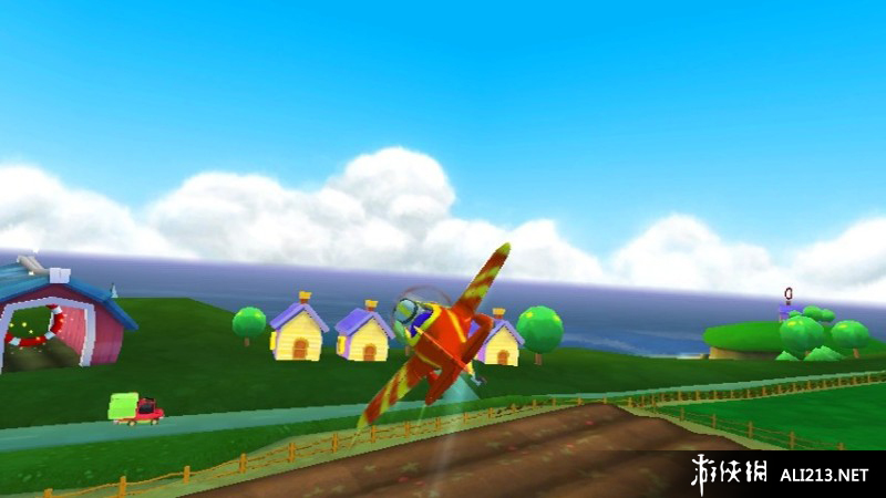 《小子历险记 天空上尉》WII截图