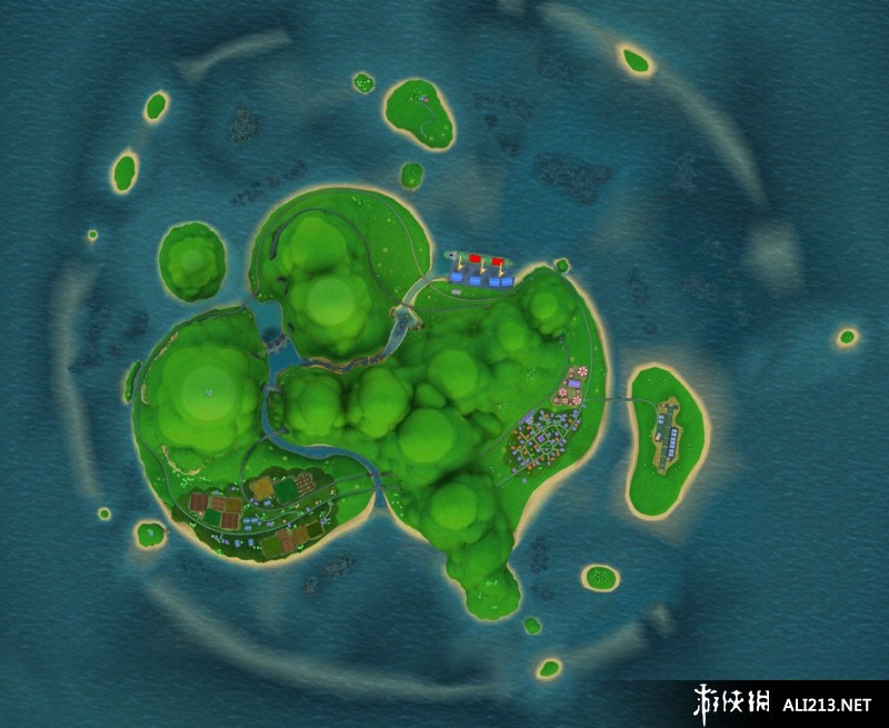 《小子历险记 天空上尉》WII截图