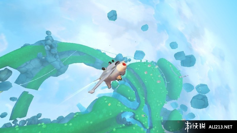 《小子历险记 天空上尉》WII截图