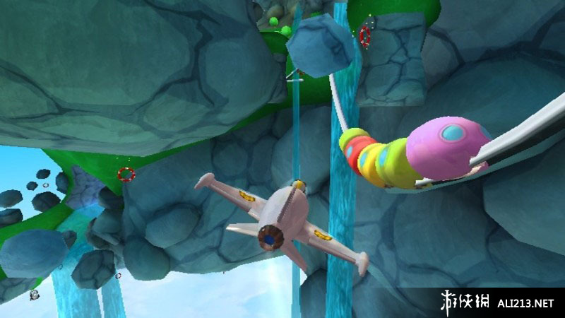 《小子历险记 天空上尉》WII截图